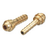 Western Enterprises 20 Hose Nipple Brass