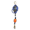 DBI-SALA 7100311417 Smart Lock Self Retracting Lifeline, 30 ft L, Swivel Snap Hook, 420 lb, Galvanized Steel, Edge, Single Leg