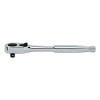 Stanley 89819 Pear Head Ratchet, 1/2 in Drive, 10-1/4 in Length, Chrome