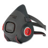 North by PIP HM501TS HM500 Half Mask Respirator, Elastomer, Fixed, Small