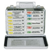 First Aid Only 5201 16-Unit Steel Unitized First Aid Kit Wall Mount