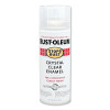 Rust-Oleum 7701830 Stops Rust Clear Enamel Spray Paint, 12 oz Aerosol Can, Crystal, Glossy Finish