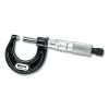 L.S. Starrett 67994 436.1 Outside Micrometer, 436.1XRL-1 Model, 0 in to 1 in Range, 0.001 in Graduation, Ratchet Thimble
