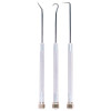 General Tools 862 3-Piece Probe Sets, Knurled Handle, Heat-Treated High-Carbon Steel Tip