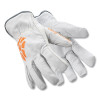 HexArmor 4061-XXXXL (13) Chrome SLT Cut-Resistant Gloves, 4061, A5 Cut, 4X-Large, White/Orange, Arc Flash CAT 4 Rated