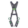 MSA 10195067 V-FIT Full-Body Harness, Back/Hips D-Rings, Super XL, QC Chest/Leg Strap Buckles, Shoulder Padding