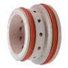 Thermacut 220436 Replacement Hypertherm Swirl Ring Suitable for HyPerformance Plasma, 260 A, Bevel, Mild Steel