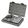 GEARWRENCH 3628D Ratcheting Leg Pullers, Short/Long Leg, 5 in - 7-1/2 in Spread, Steel