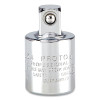 Proto J5254 Square Drive Adapters, 1/2" (female square); 3/8" (male square) drive, 1 3/8"