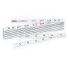 Ridgid 73370 Fiberglass Folding Rule, Model 1619F, 6 ft, SAE, 6 in Inside Flat Reading