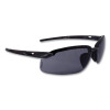 Radians 2961 Crossfire ES5 Premium Safety Glasses, Smoke Lens, Polycarbonate, Pearl Black Frame