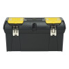 Stanley 024013S Series 2000 Tool Box, 24 in, Plastic, Black
