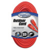 Southwire 2409SW8804 Vinyl Extension Cord 14/3 SJTW 100 Ft 1 Outlet Red