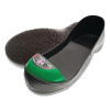 IMPACTO TTUXXL TURBOTOE Steel Toe Cap Overshoes, Steel Toe/PVC, Black/Green, 2X-Large