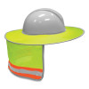 Kishigo 2873 Hard Hat Sun Shield for Full Brim Hard Hats Heat Reflective