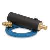 Best Welds DA1820L Dinse Connector, 0.508 in Gas Hole with 24 in Water Hose, Used with 18, 20, 22A, 22B, 24W, 25, and 27 Torches