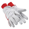 HexArmor 4066W Chrome SLT Leather Winter A7 Cut Gloves Size XL 10 White Red Insulated