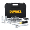 DeWalt DWMT45424 Mechanics Tools Set, 84-pc, 1/4 in and 3/8 in Drive, 72 Tooth Ratchet