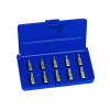 Irwin Hanson 53226 Hex Head Multi-Spline Screw Extractors - 532 Series - Plastic Case Set, 10 Pc, 1/8 in to 13/32 in