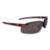 Radians 29117 Crossfire ES5 Premium Safety Glasses, HD Mirror Lens, Polycarbonate, Crystal Brown Frame