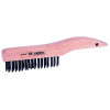 Weiler 25100 Model ESH-46 Economy Scratch Brush 10 In 4 x 16 Rows Steel Wire Hardwood Handle