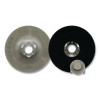 Scotch-Brite 7100276340 Universal Surface Conditioning Back-Up Pad, 4.5 in dia, Hook and Loop, 13300 RPM