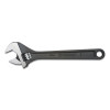 Crescent AT28BK Black Oxide Adjustable Wrench, Polished Face, 8 in Overall L, 1.125 in Opening, SAE/Metric
