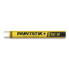 Markal 51120 Paintstik Lacquer Fill-In Solid Paint Marker White 3/8 Inch x 4.25 Inch