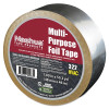 Nashua 1087627 322 Multi-Purpose Plain Foil Tape, 2 in x 50 yd, 5 mil, Aluminum Silver