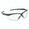 MCR Safety MP110AF Memphis MP1 Safety Glasses, Clear, Polycarbonate Lens, UV-AF Anti-Fog Coating, Black Frame/Temple