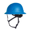 MSA 10250596 V-Gard H2 Full Brim Novent Climbing Helmet Blue