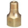 Western Enterprises B71 Male NPT Outlet Adaptor for Manifold Pipeline, Argon/Helium/Nitrogen, 3/8 in