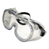 MCR Safety 2237R Protective Goggles, Clear/Clear, Antifog, Chemical Resistant, Ventless
