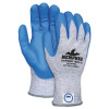 MCR Safety 9672DT5L Diamond Tech 5 Gloves, Large, Blue/White