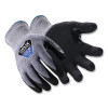 HexArmor 1073-XXL Helix 1071/1073 High Dexterity Work Gloves, 1073, HPPE/Fiberglass, 2X-Large, Gray/Black
