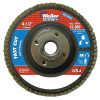 Weiler 31349 Vortec Pro Abrasive Flap Disc, 4-1/2 in dia, 36 Grit, 5/8 in-11, 13000 rpm, Type 29