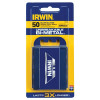 Irwin 2084300WK Bi-Metal Utility Blade, 2-3/8 in Length, Bi-Metal, 50/PK