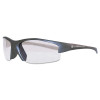 Smith and Wesson 21296 Equalizer Safety Glasses Clear Anti-Fog Polycarbonate Lens Gunmetal Nylon Frame