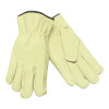 MCR Safety 3400M Pigskin Drivers Gloves, Economy Grain Pigskin, Medium, Unlined