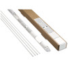Best Welds BRZFLX18X36X10 A5.8 Low Fuming Bronze Filler Metal, 1/8 in dia x 36 in L, Flux Coated, 10 lb Box