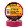 Scotch Super 35+ Vinyl Color Coding Electrical Tape 3/4 In x 66 Ft Violet UL Listed