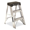 Louisville Ladder AS3002 AS3000 Series Sentry Aluminum Step Ladder, 2 ft, 16-11/16 in W, 300 lb Capacity