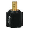 Best Welds DA5095 Dinse Connector, Euro to USA Adapter, Twist-Lock, 1/0 AWG to 3/0 AWG Cable Capacity