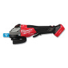 Milwaukee Tool 3672-20 M18 FUEL Braking Grinder, 4-1/2 in/6 in dia, 18 V DC, 9000 RPM, Paddle Switch w/ONE-KEY, Variable Speed, Tool Only