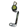 Miller by PIP MTL-OHS1-01/9FT Turbolite+ Scorpion Fall Limiter, Vectran, 9 ft, Carabiner, Swivel Snap, 420 lb, 1 Leg