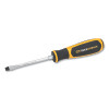 GEARWRENCH 80013H Dual Material Slotted Screwdriver, 1/4 in, 8.7 in OAL