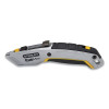 Stanley 10789 FatMax Twin Blade Retractable Utility Knive, 6-7/8 in L, Carbon Steel, Steel/TPR, Black/Gray/Yellow