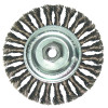Anchor Brand 102-6T58 Full Cable Twist Knot Wheel Brush 6 Inch 0.023 Carbon Steel 5/8-11 Arbor