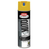 Krylon A03821007 Quik-Mark Solvent-Based Inverted Marking Paint, 17 oz wt, Aerosol Can, APWA High Visibility Yellow