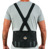 Ergodyne 11105 ProFlex 1600 Elastic Back Support Brace with Contoured 9 in Back, X-Large, Black